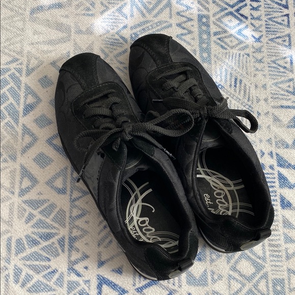 Coach Women’s Black Sneakers - Picture 5 of 7